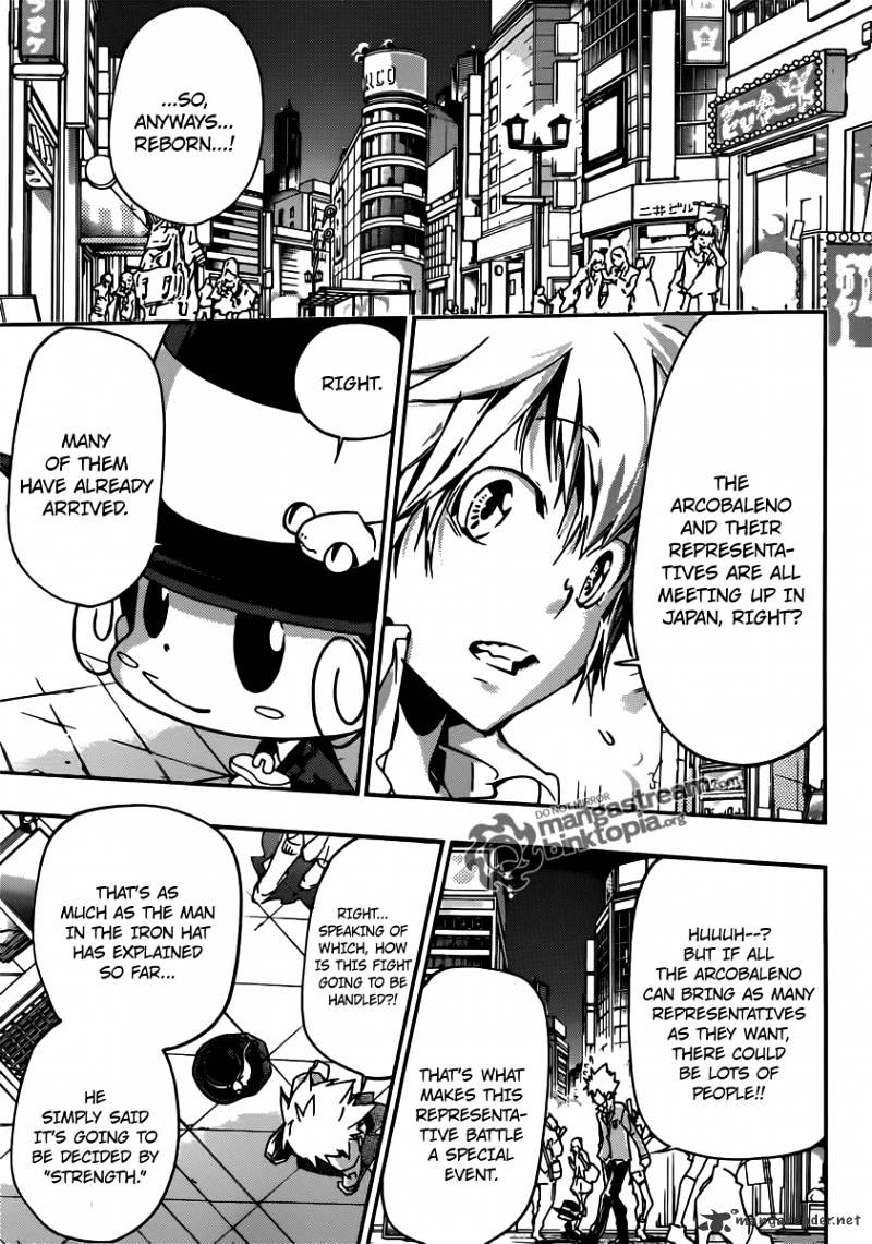 Kateikyoushi Hitman Reborn! - Chapter 355 : Yuni, Gamma And Byakuran