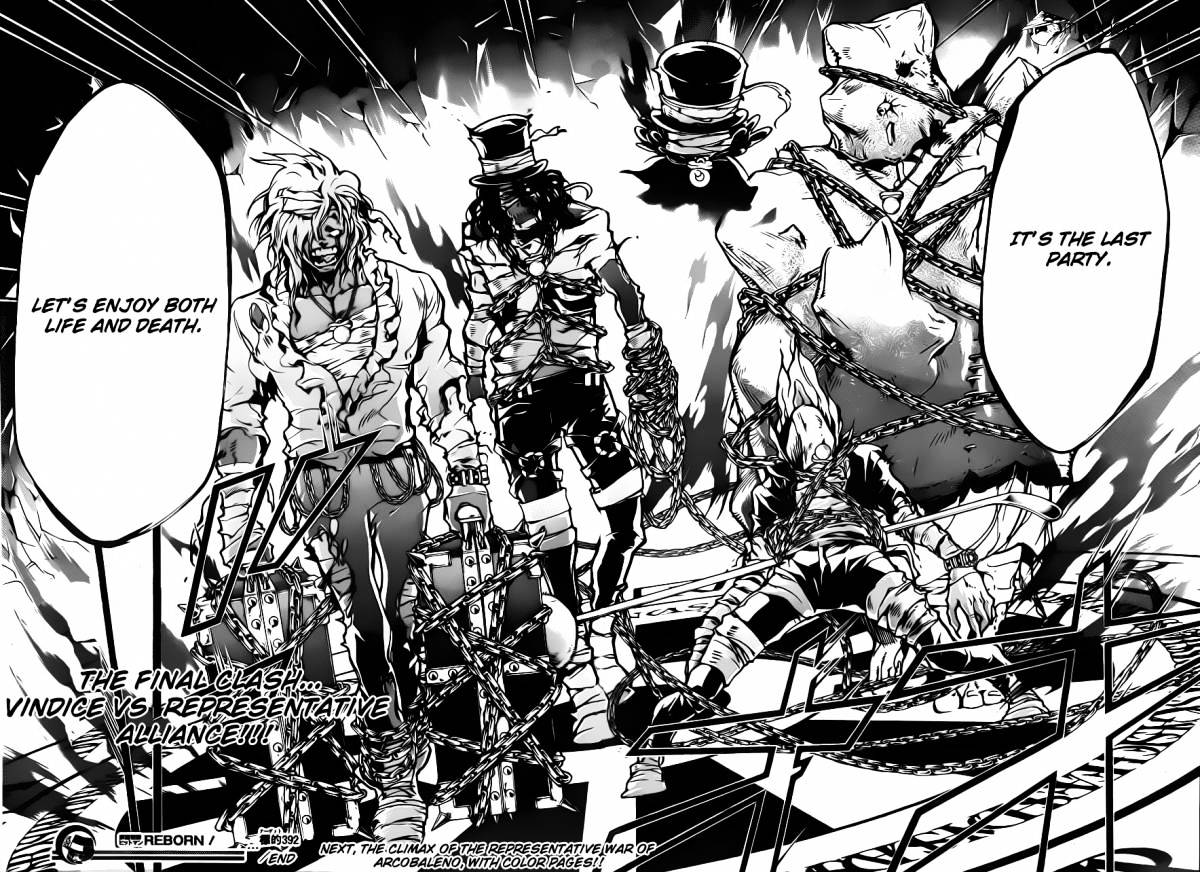 Kateikyoushi Hitman Reborn! - Chapter 392 : Right Before The Decisive Battle