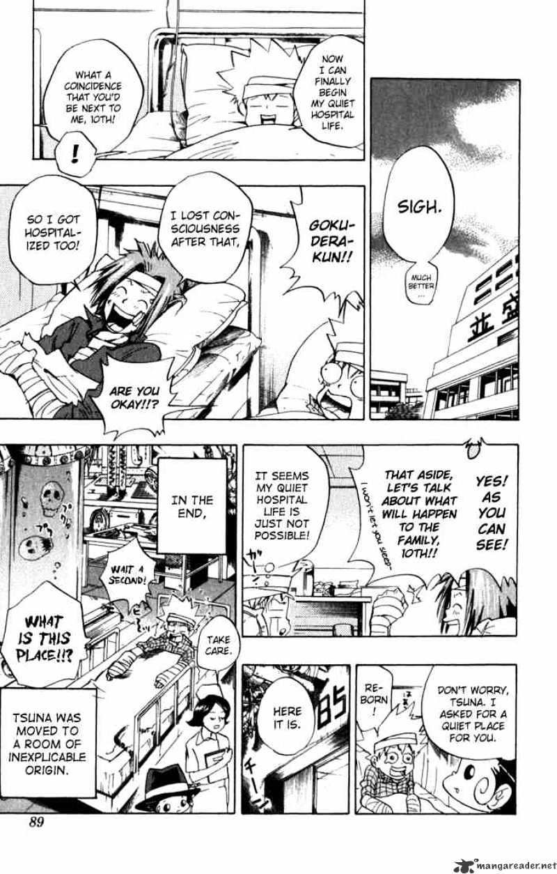 Kateikyoushi Hitman Reborn! - Chapter 29 : Hospitalization