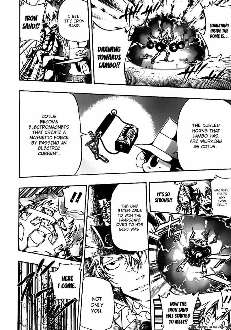 Kateikyoushi Hitman Reborn! - Chapter 312 : Lambo`s Feelings