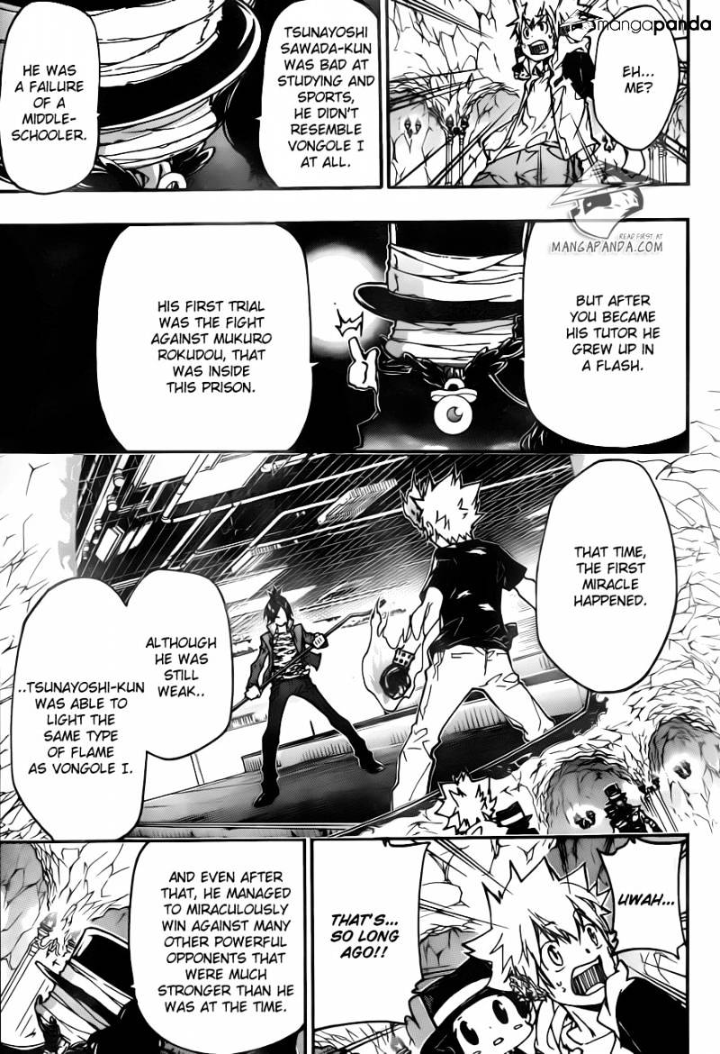 Kateikyoushi Hitman Reborn! - Chapter 387 : Reborn S Doubt