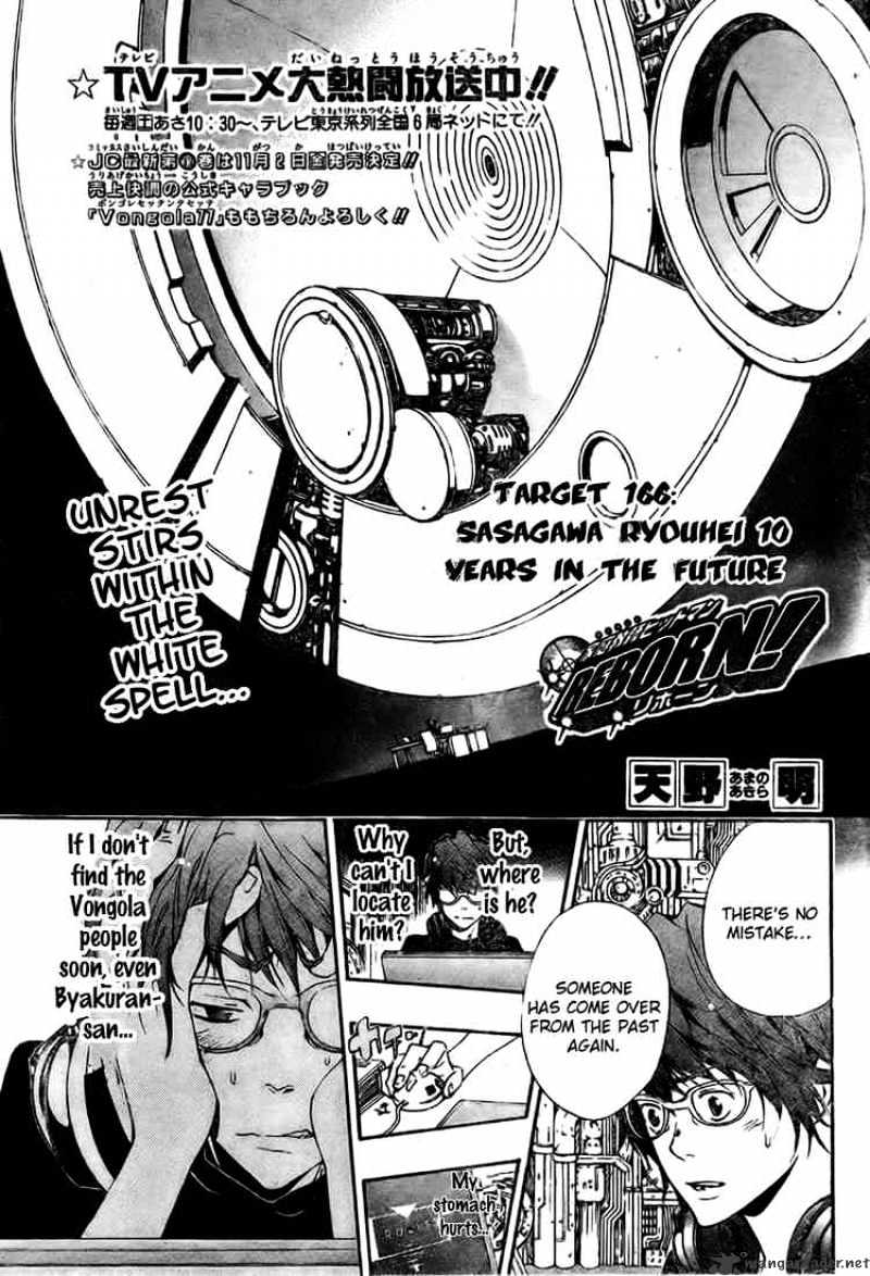 Kateikyoushi Hitman Reborn! - Chapter 166 : Sasagawa Ryouhei 10 Years In The Future