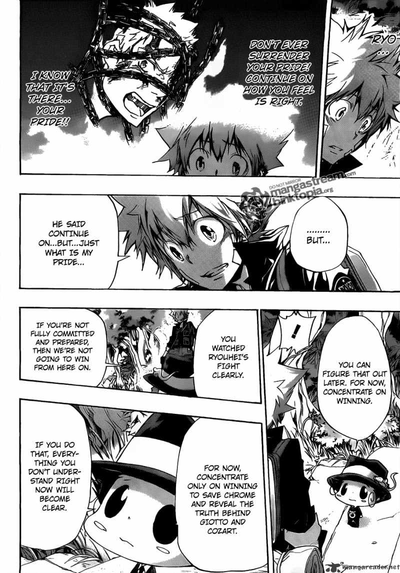 Kateikyoushi Hitman Reborn! - Chapter 309 : Chrome Dokuro And Katou Julie