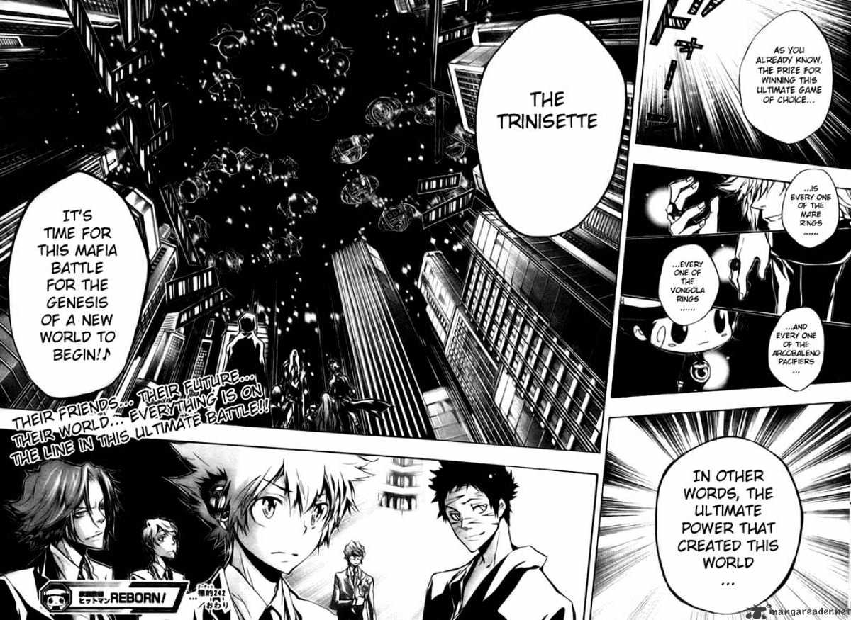 Kateikyoushi Hitman Reborn! - Chapter 242 : Target Rule