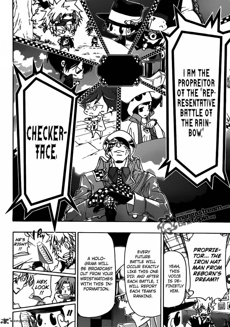 Kateikyoushi Hitman Reborn! - Chapter 363 : The Threat Team