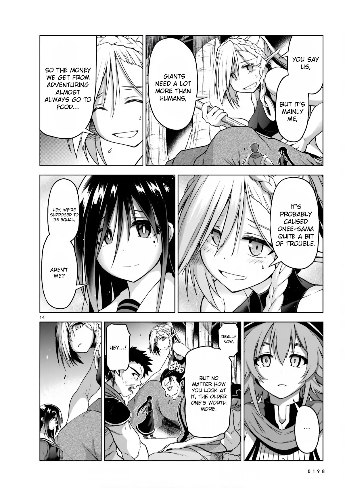 The Onee-Sama And The Giant - Chapter 4