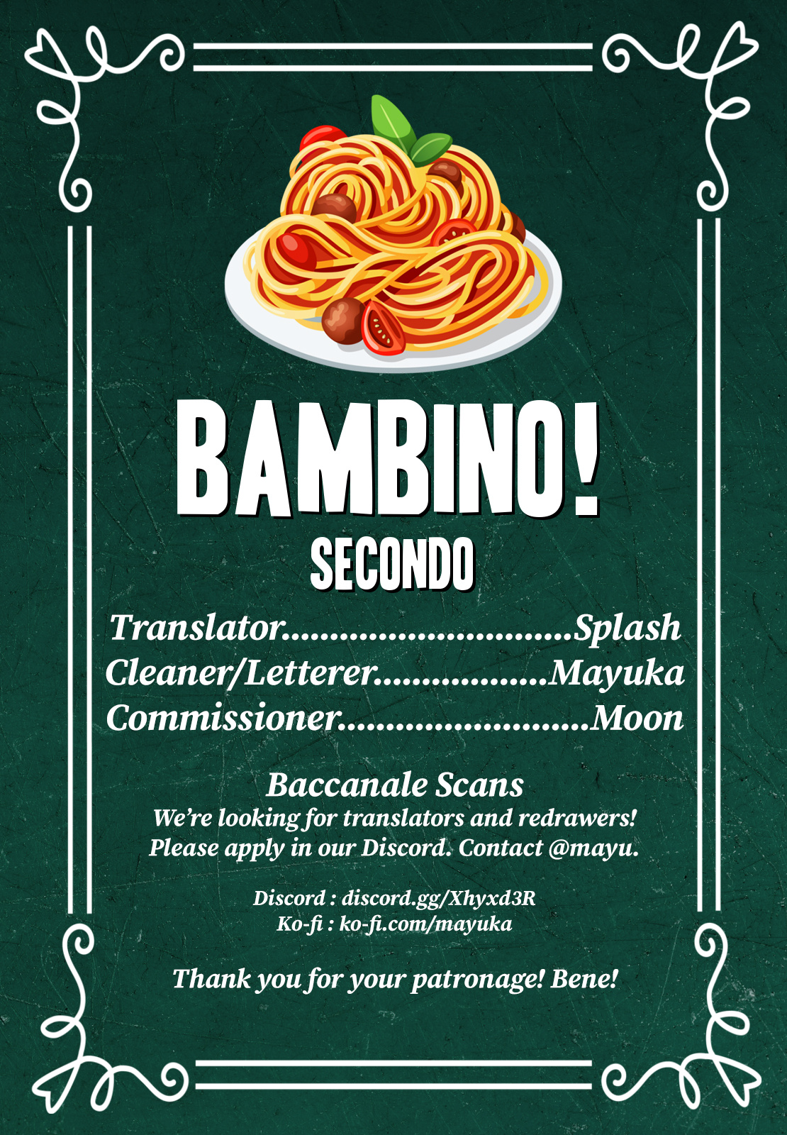 Bambino! Secondo - Vol.6 Chapter 57: Economics