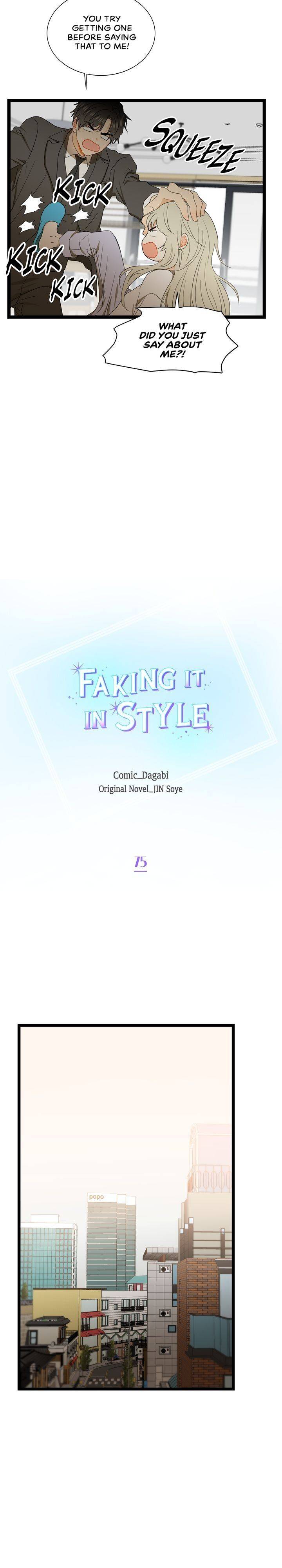 Faking It In Style - Chapter 75