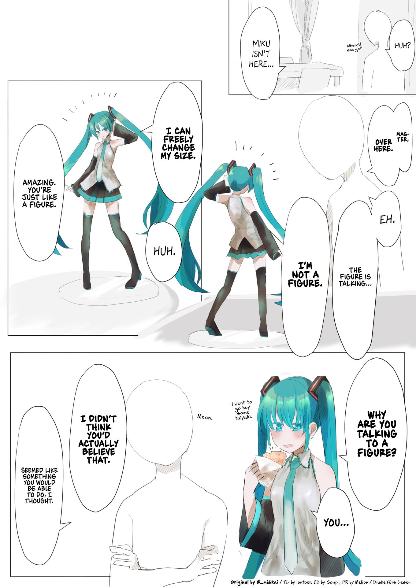 The Daily Life Of Master & Hatsune Miku - Chapter 26: Figure