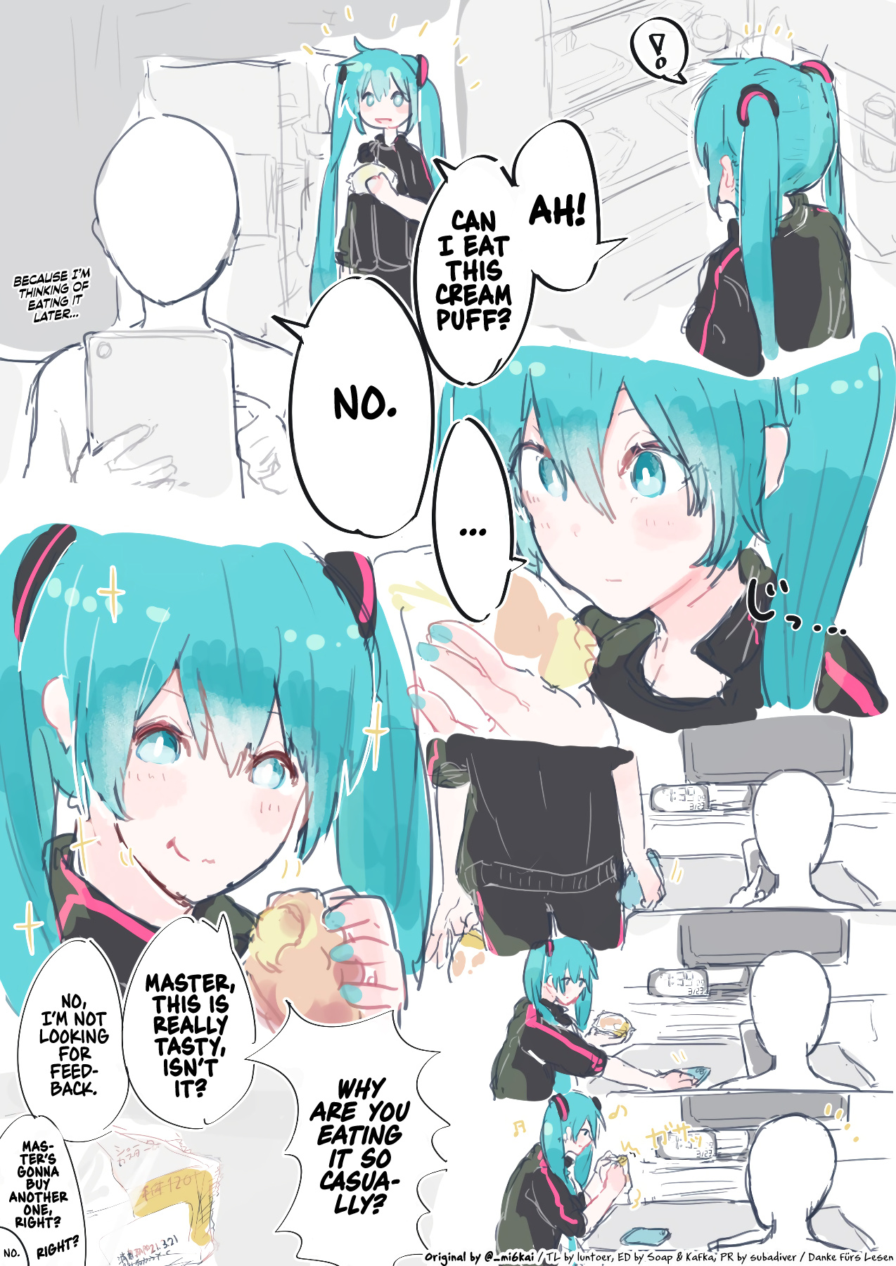 The Daily Life Of Master & Hatsune Miku - Chapter 4: Mean