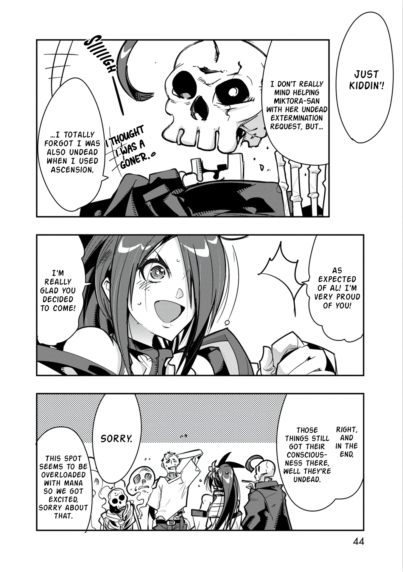 A Skeleton Who Was The Brave - Vol.2 Chapter 7: Former Brave, Raising Children (Part 2)