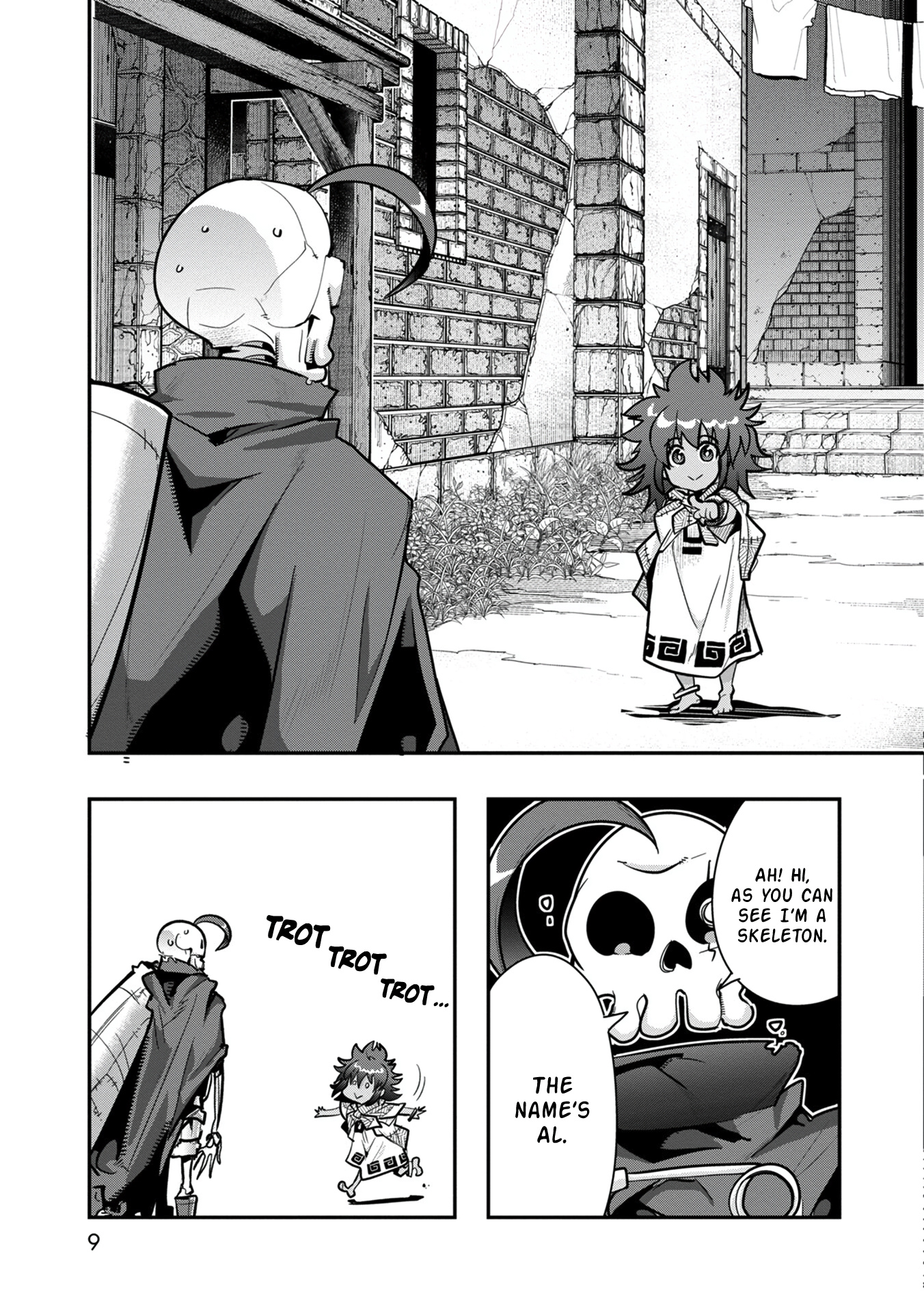 A Skeleton Who Was The Brave - Vol.2 Chapter 6: Former Brave, Raising Children (Part 1)