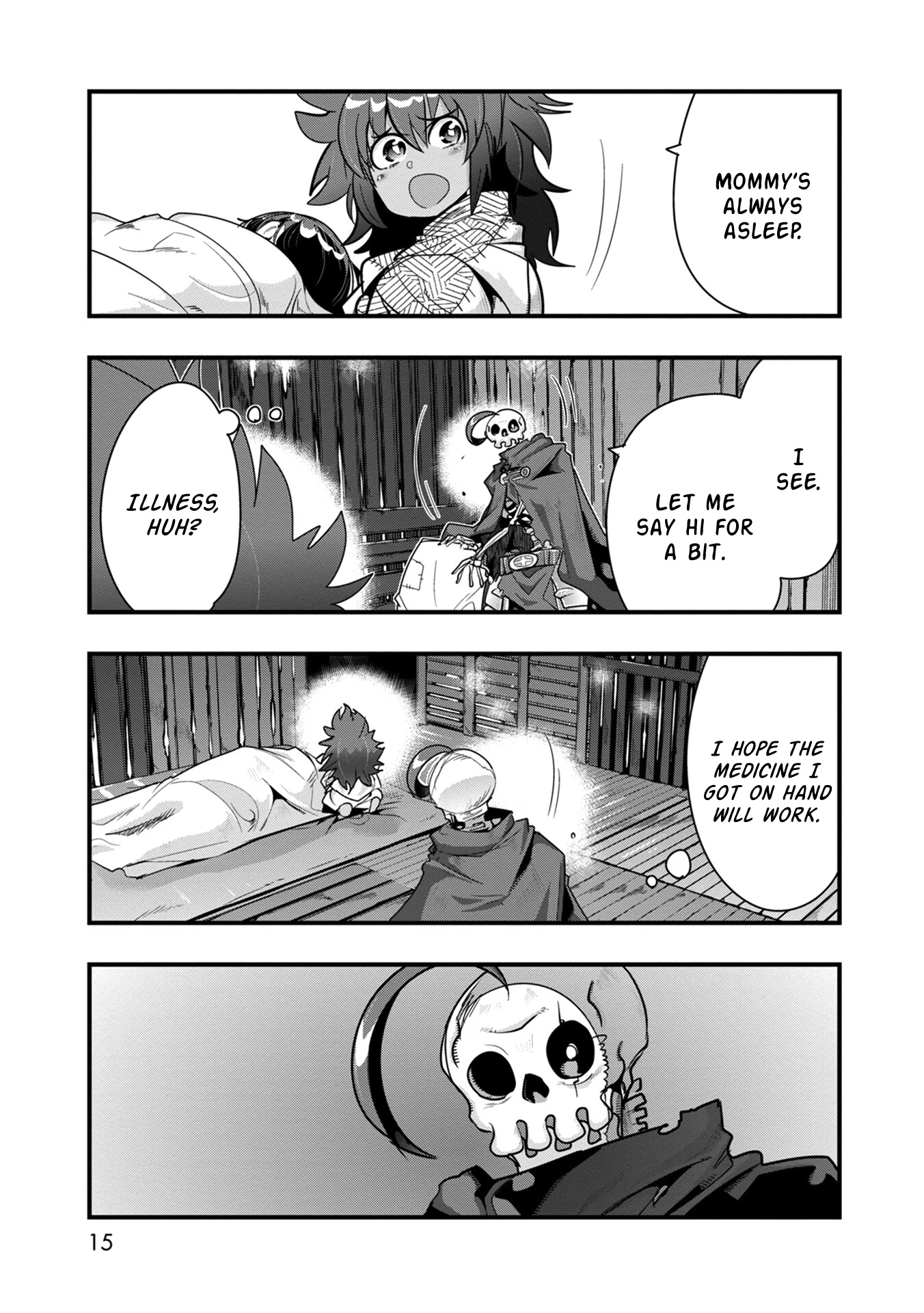 A Skeleton Who Was The Brave - Vol.2 Chapter 6: Former Brave, Raising Children (Part 1)