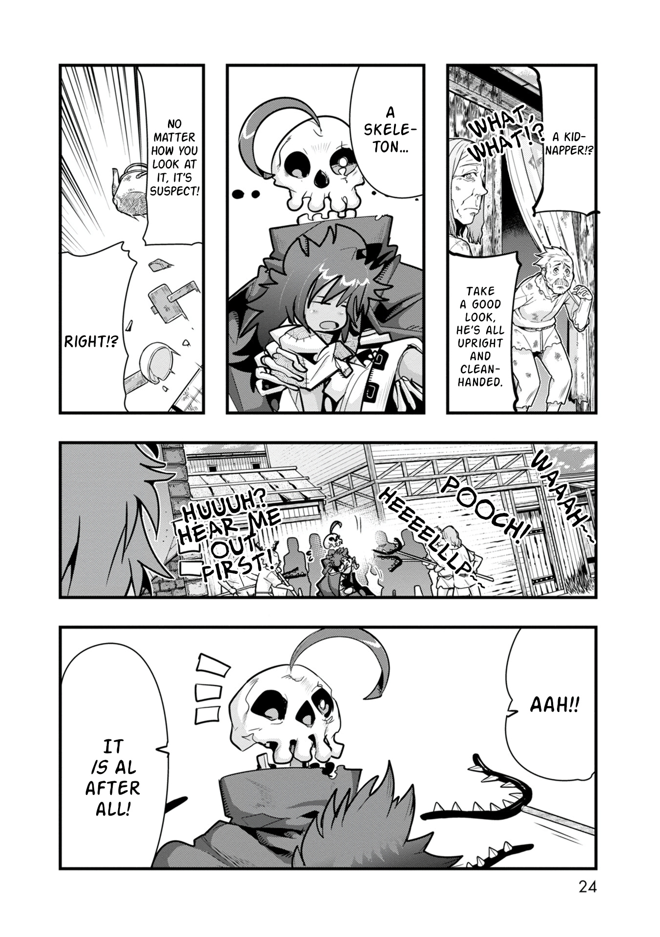 A Skeleton Who Was The Brave - Vol.2 Chapter 6: Former Brave, Raising Children (Part 1)