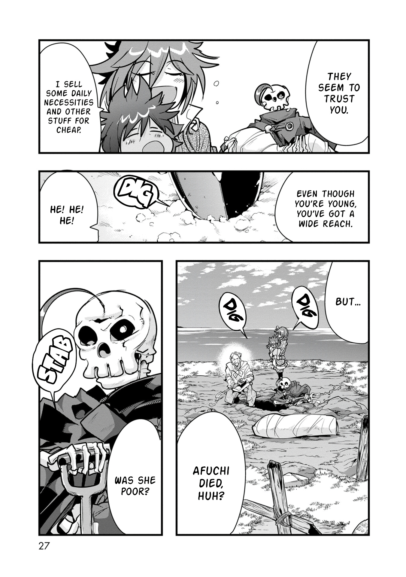 A Skeleton Who Was The Brave - Vol.2 Chapter 6: Former Brave, Raising Children (Part 1)