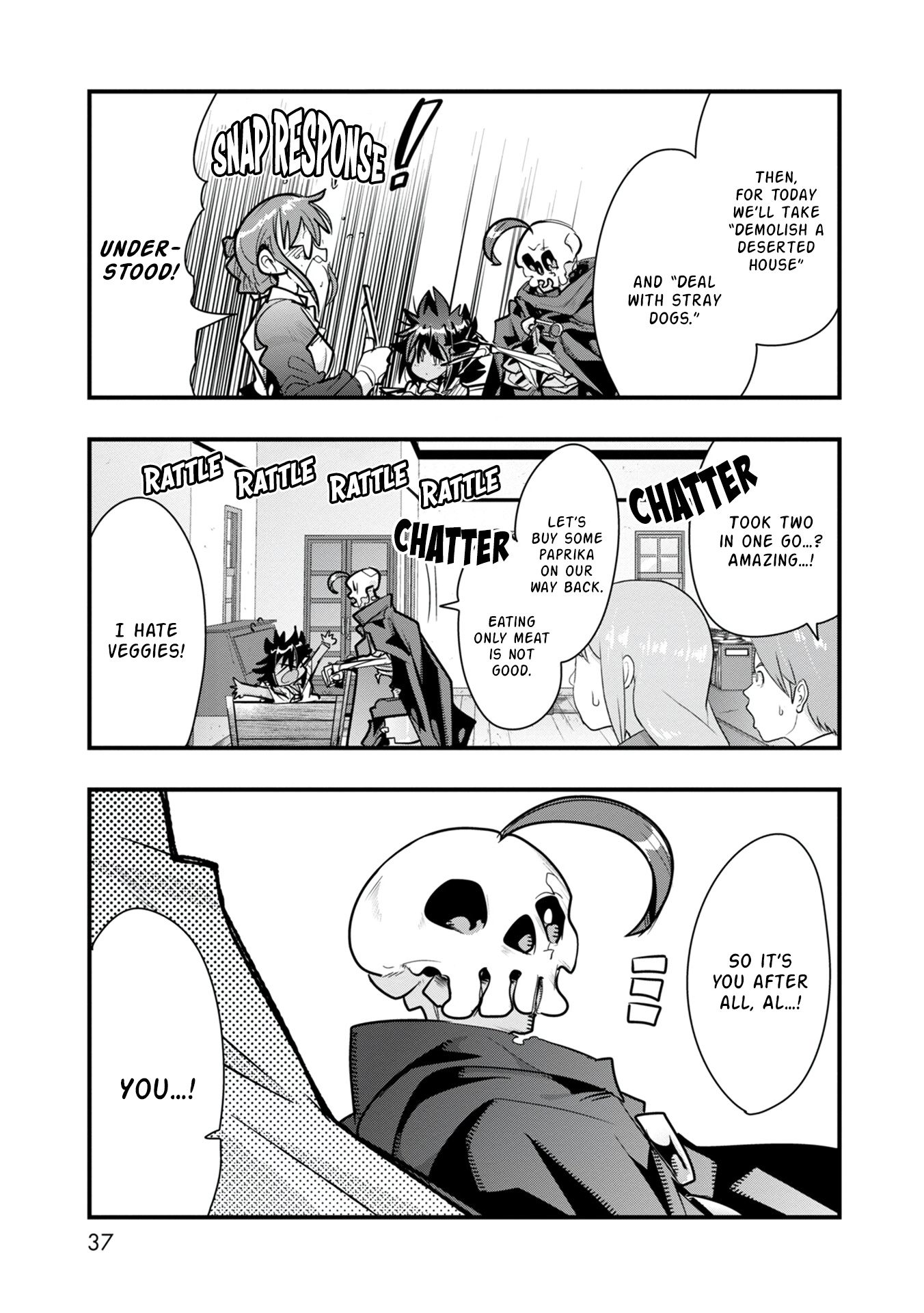 A Skeleton Who Was The Brave - Vol.2 Chapter 6: Former Brave, Raising Children (Part 1)