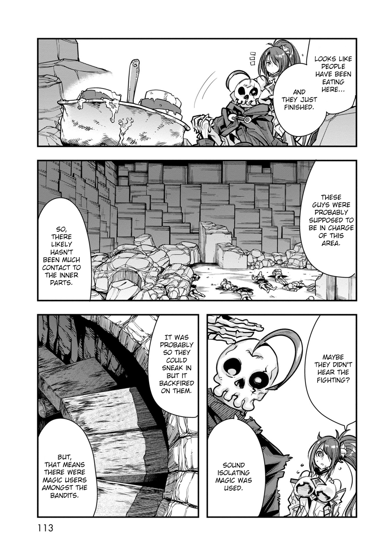 A Skeleton Who Was The Brave - Vol.1 Chapter 3: The Skeleton Adventurer Challenges An Underground Dungeon, Just Like An Undead Would. (Part 2)