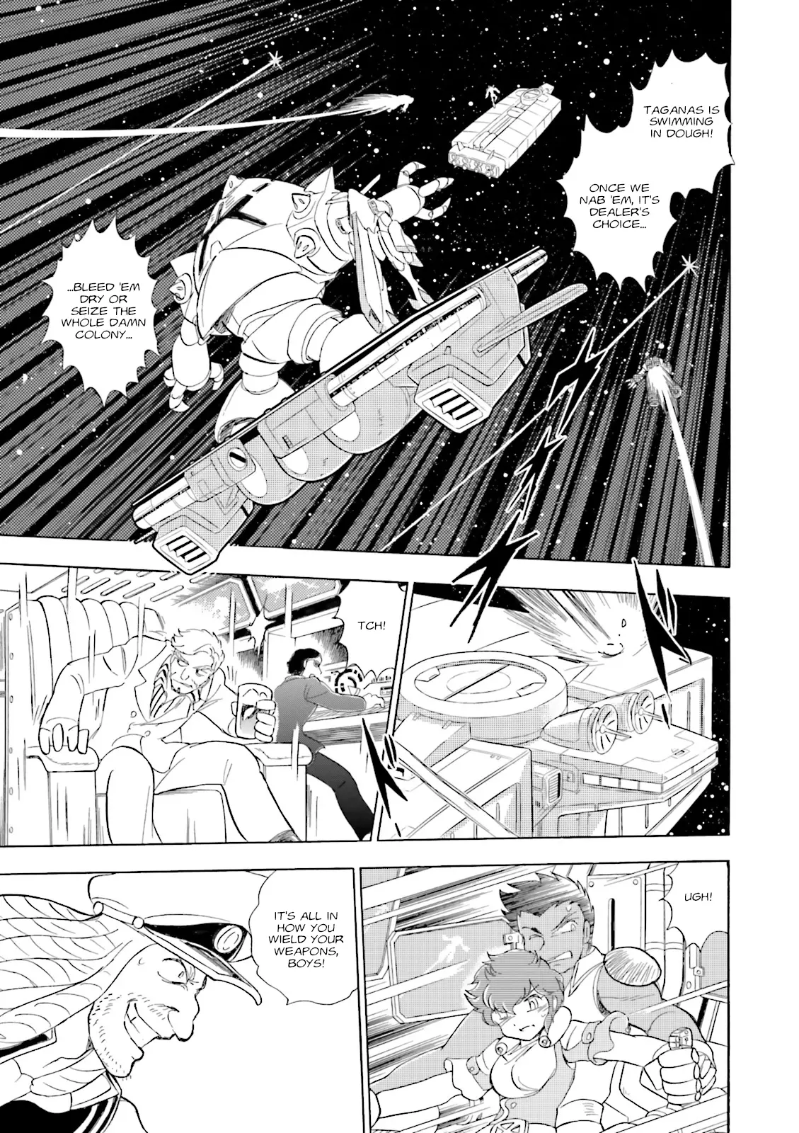 Mobile Suit Cross Born Gundam Dust - Vol.1 Chapter 4: Somewhere, The Die Was Cast