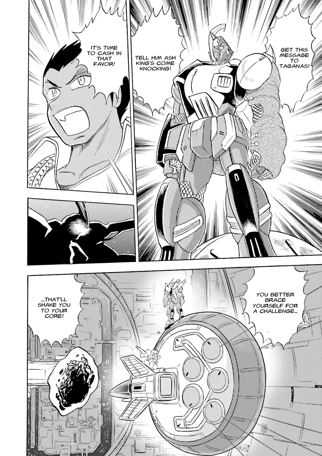 Mobile Suit Cross Born Gundam Dust - Vol.3 Chapter 9: Castle Taganas