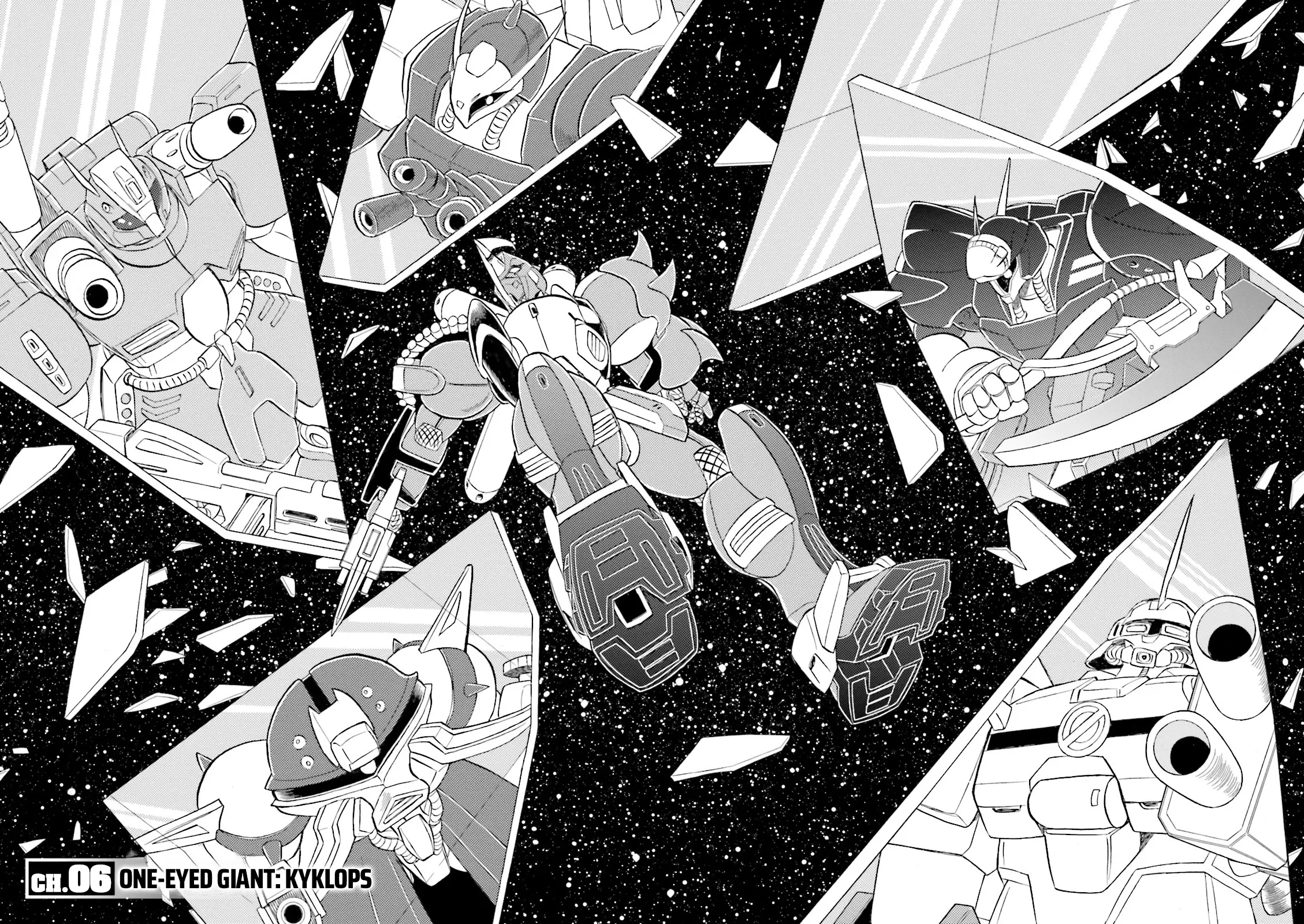 Mobile Suit Cross Born Gundam Dust - Vol.2 Chapter 6: One-Eyed Giant: Kyklops