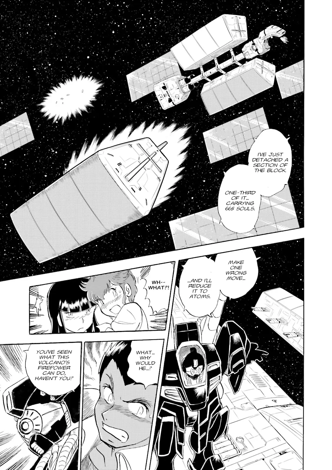 Mobile Suit Cross Born Gundam Dust - Vol.2 Chapter 6: One-Eyed Giant: Kyklops