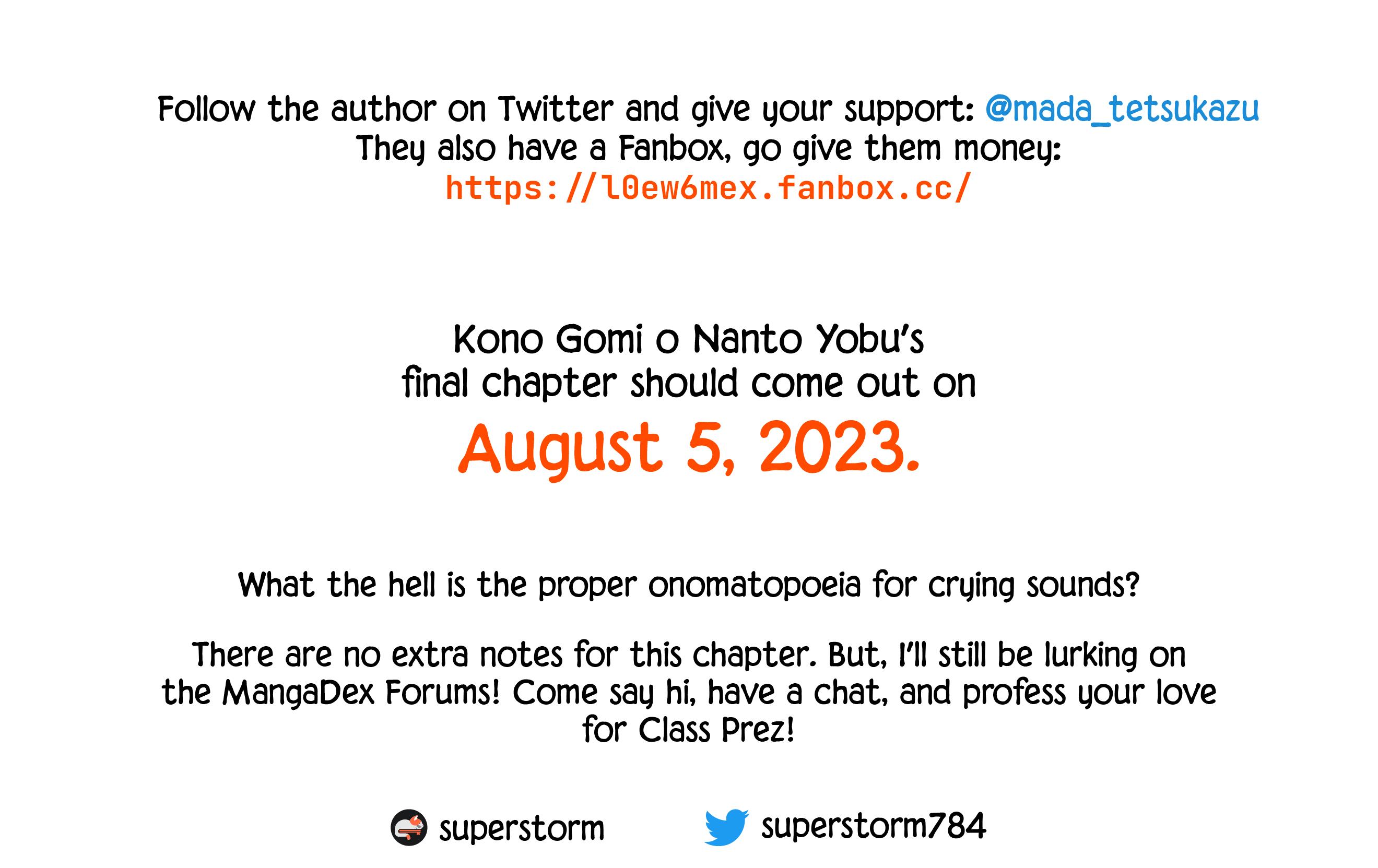 Kono Gomi O Nanto Yobu - Chapter 29