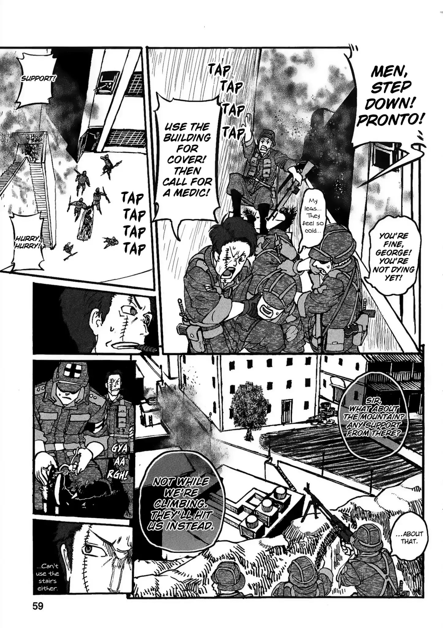 Groundless - Sekigan No Sogekihei - Vol.5 Chapter 20: The Liberation Army's Forced Retreat