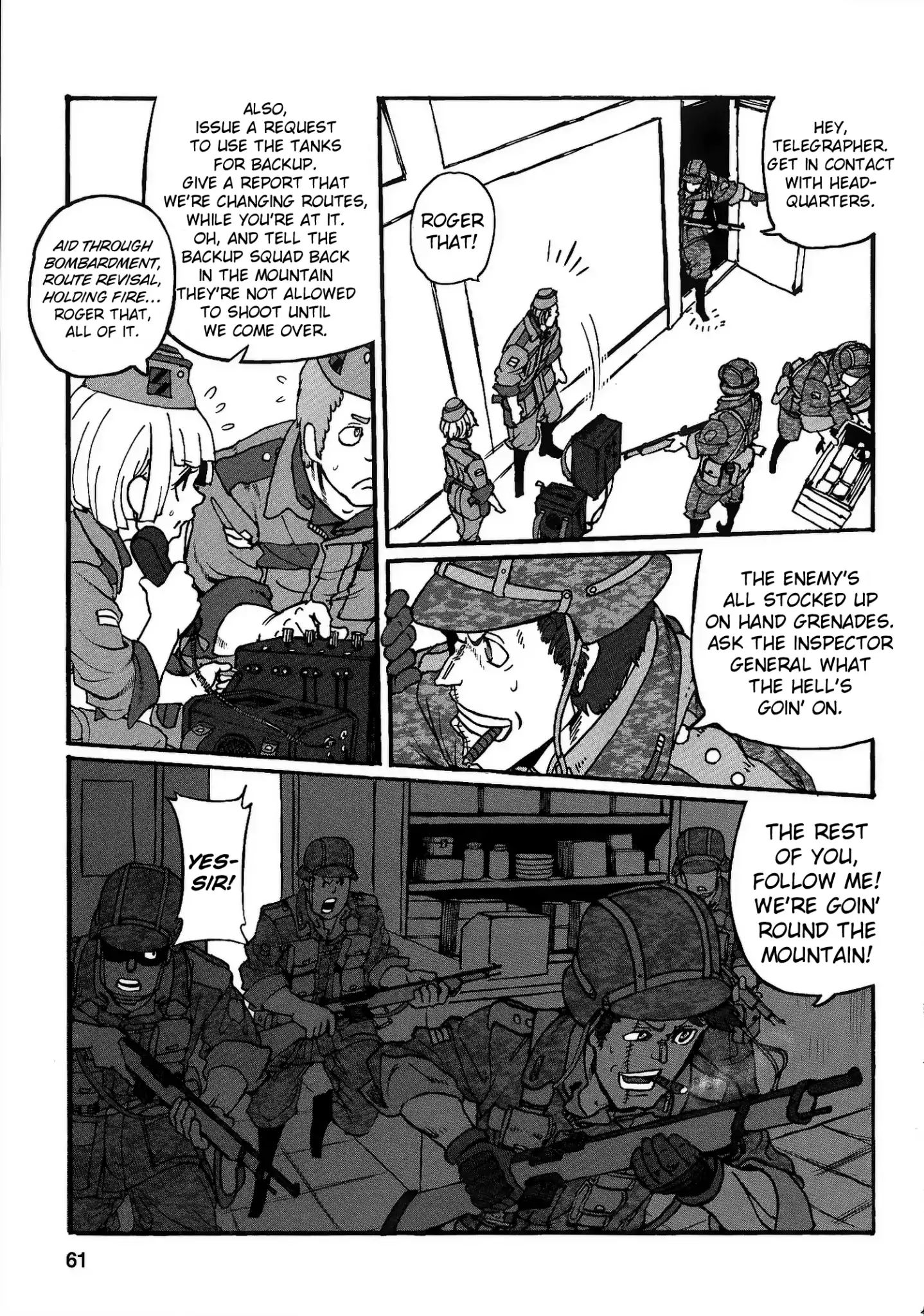 Groundless - Sekigan No Sogekihei - Vol.5 Chapter 20: The Liberation Army's Forced Retreat