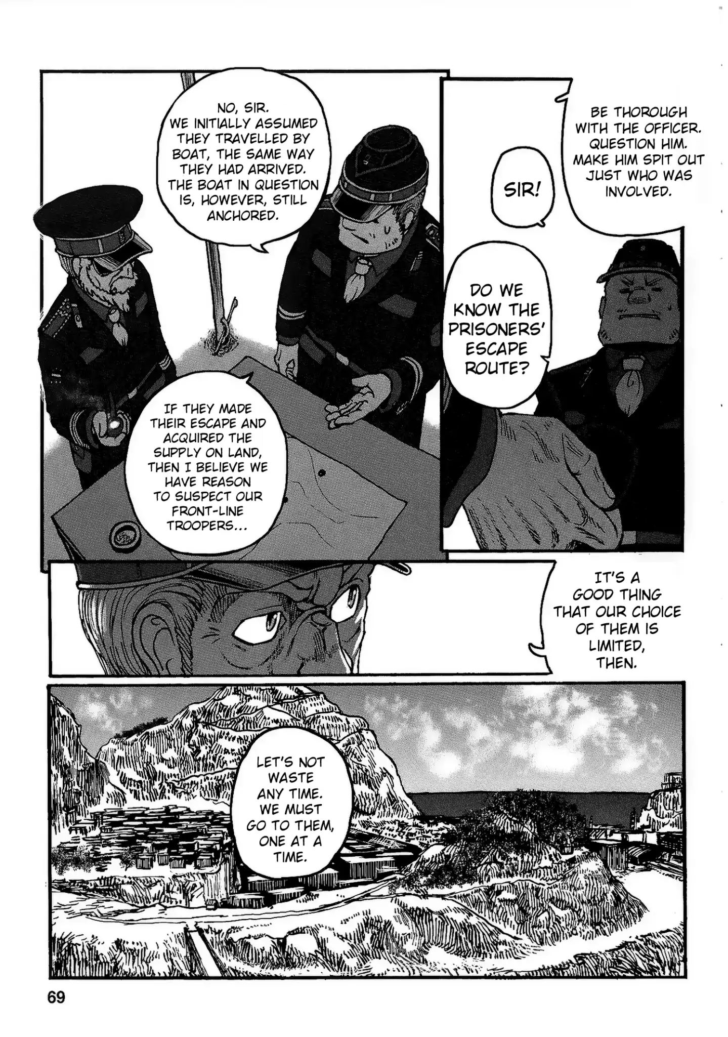 Groundless - Sekigan No Sogekihei - Vol.5 Chapter 20: The Liberation Army's Forced Retreat