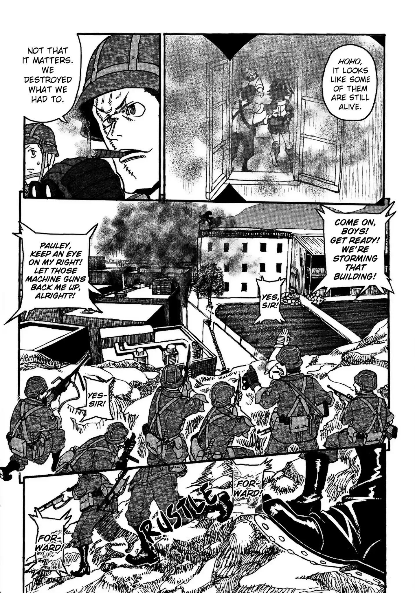 Groundless - Sekigan No Sogekihei - Vol.5 Chapter 20: The Liberation Army's Forced Retreat