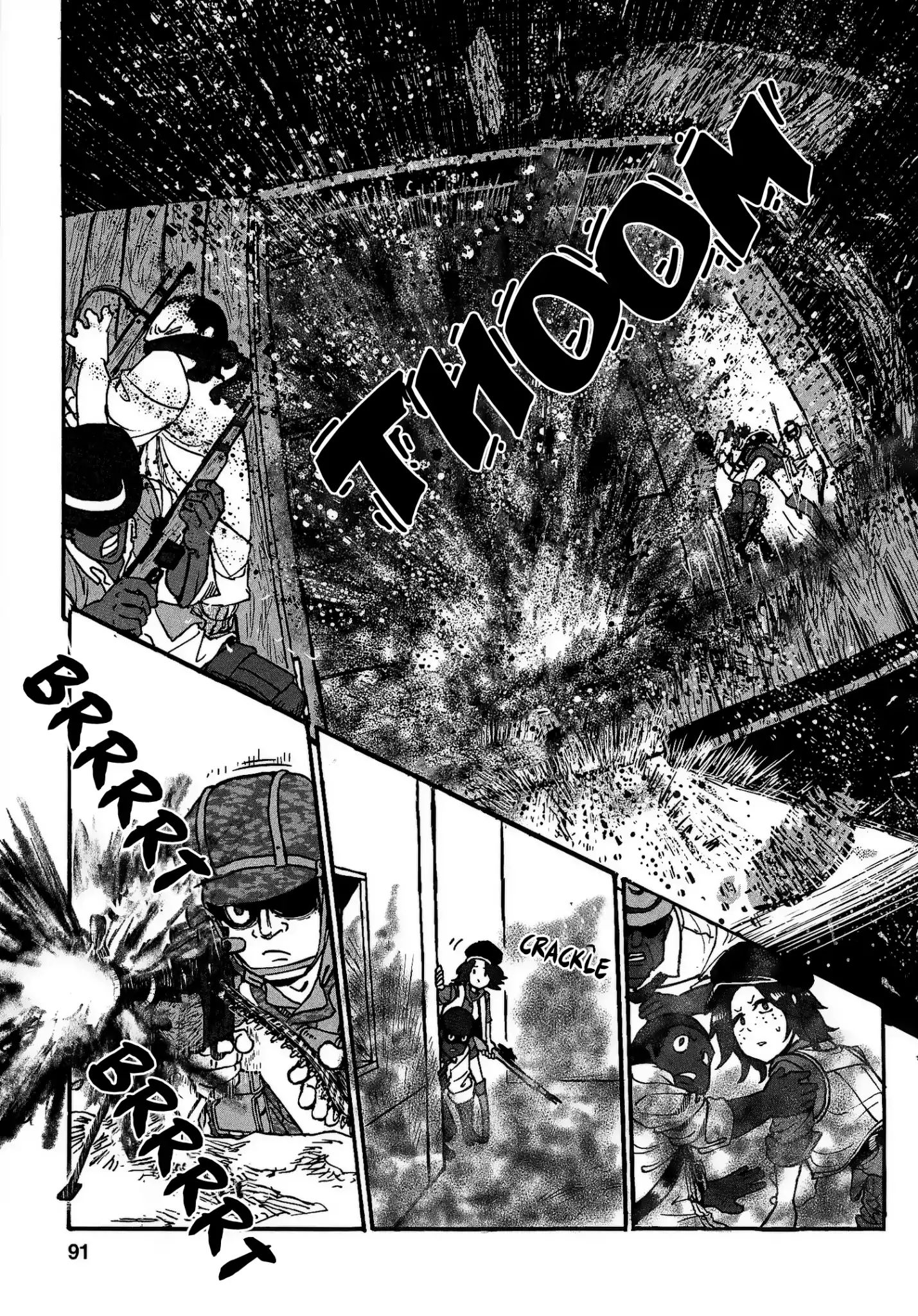 Groundless - Sekigan No Sogekihei - Vol.5 Chapter 20: The Liberation Army's Forced Retreat