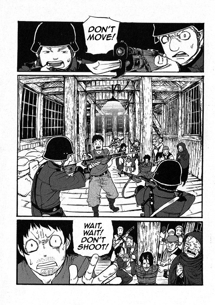 Groundless - Sekigan No Sogekihei - Vol.2 Chapter 8 : Third Grain Silo Area Occupation Battle