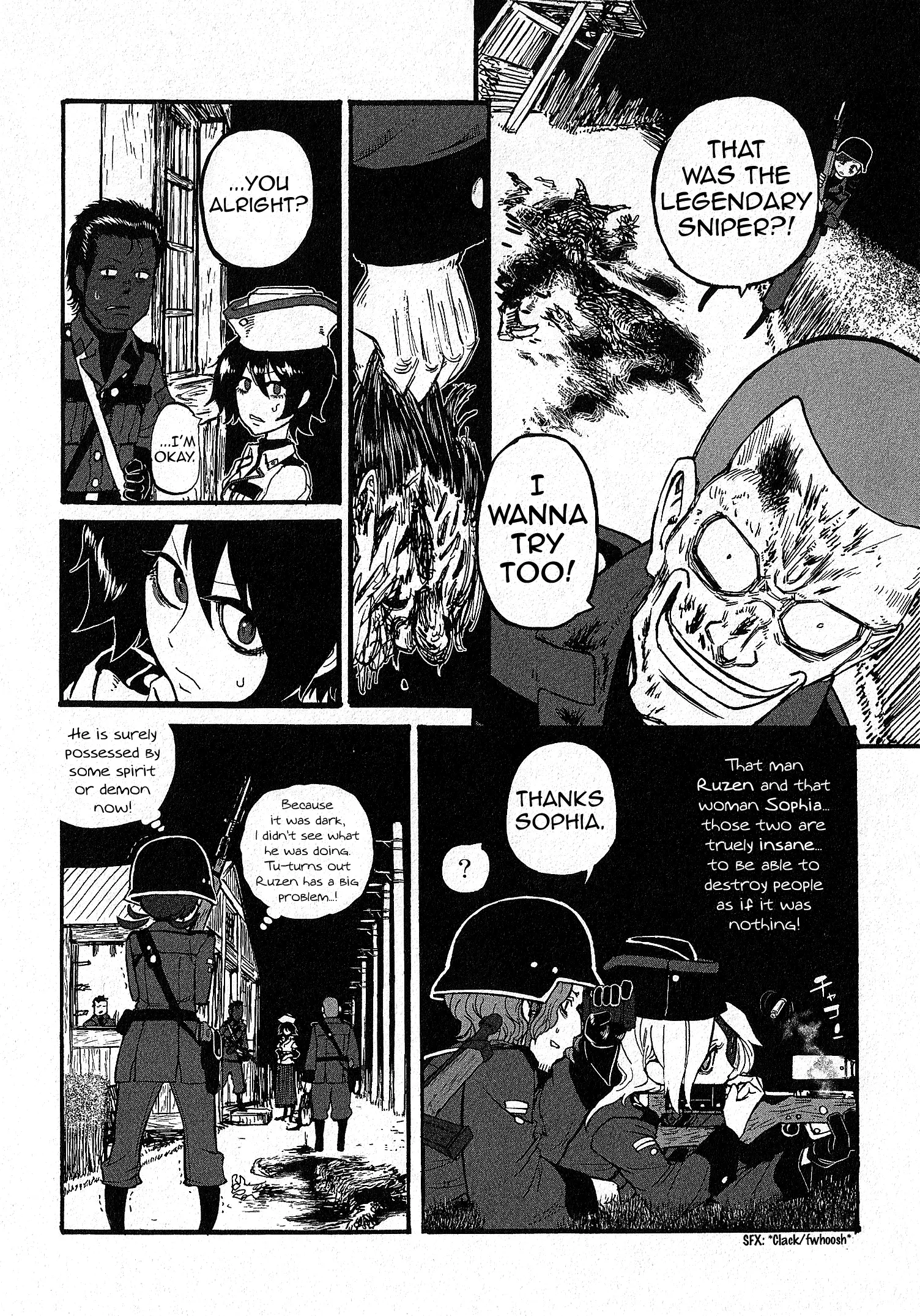 Groundless - Sekigan No Sogekihei - Vol.3 Chapter 12.1: The Eye Of The Grim Reaper (Part 2)