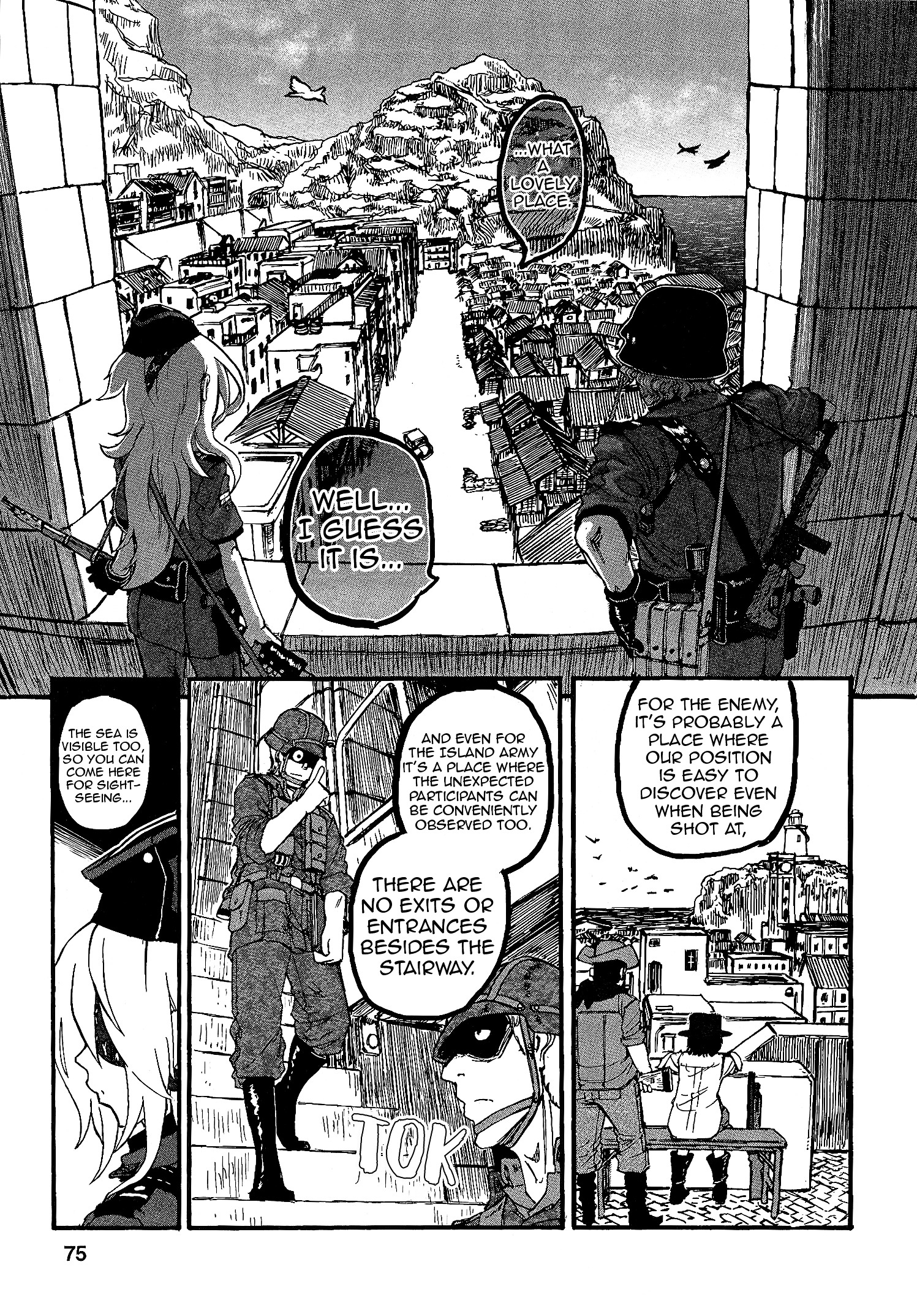 Groundless - Sekigan No Sogekihei - Vol.4 Chapter 16 : The Town Where Evening Sun Can't Be Seen