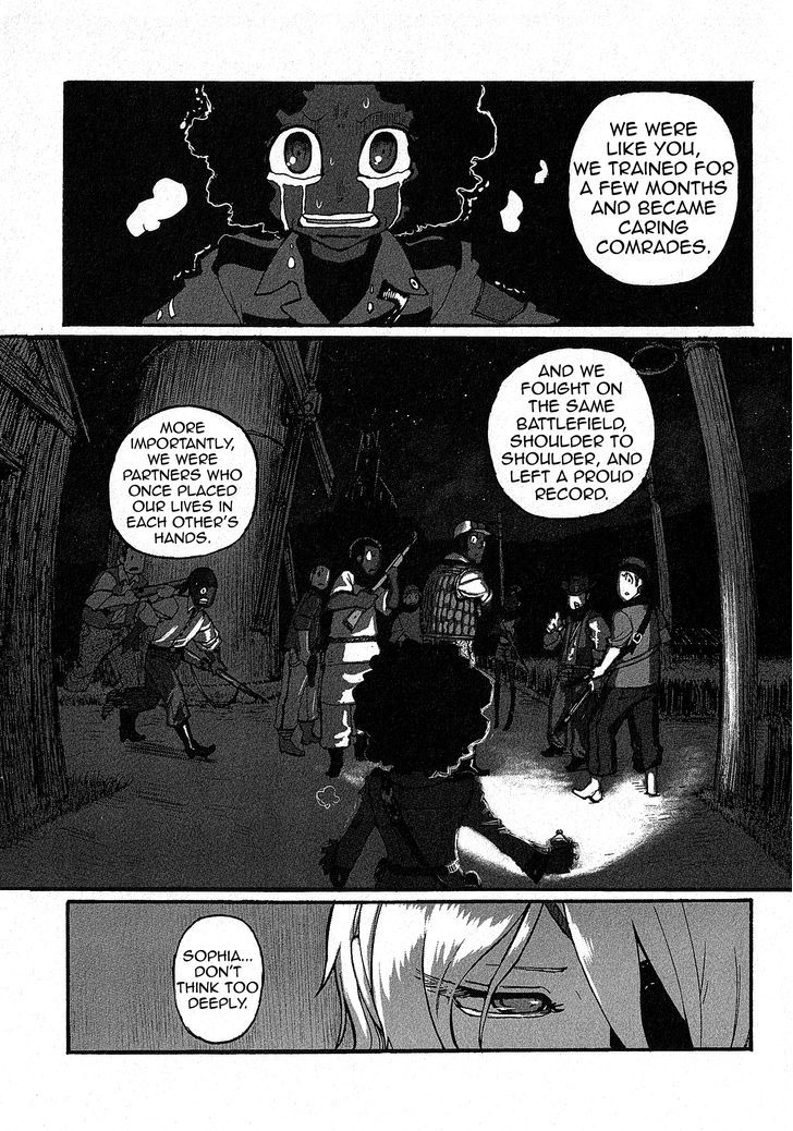 Groundless - Sekigan No Sogekihei - Vol.3 Chapter 10 : Those Bullets Invoke Fear And Courage