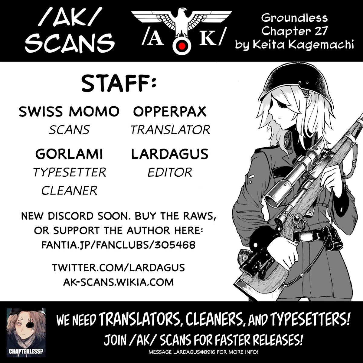 Groundless - Sekigan No Sogekihei - Chapter 27