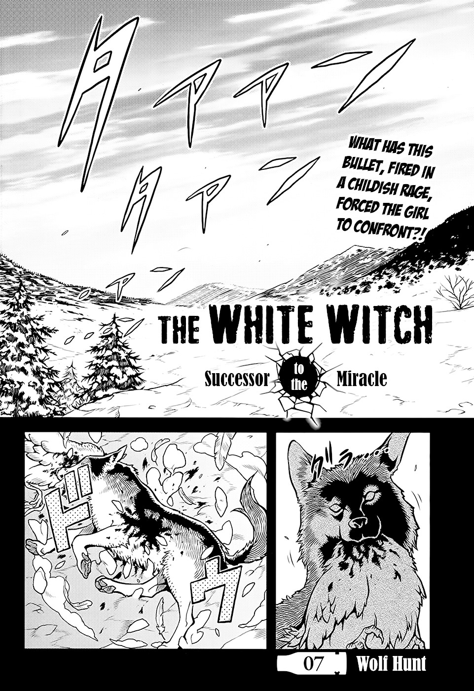 The White Witch - Beautiful Sniper - Chapter 7: Wolf Hunt