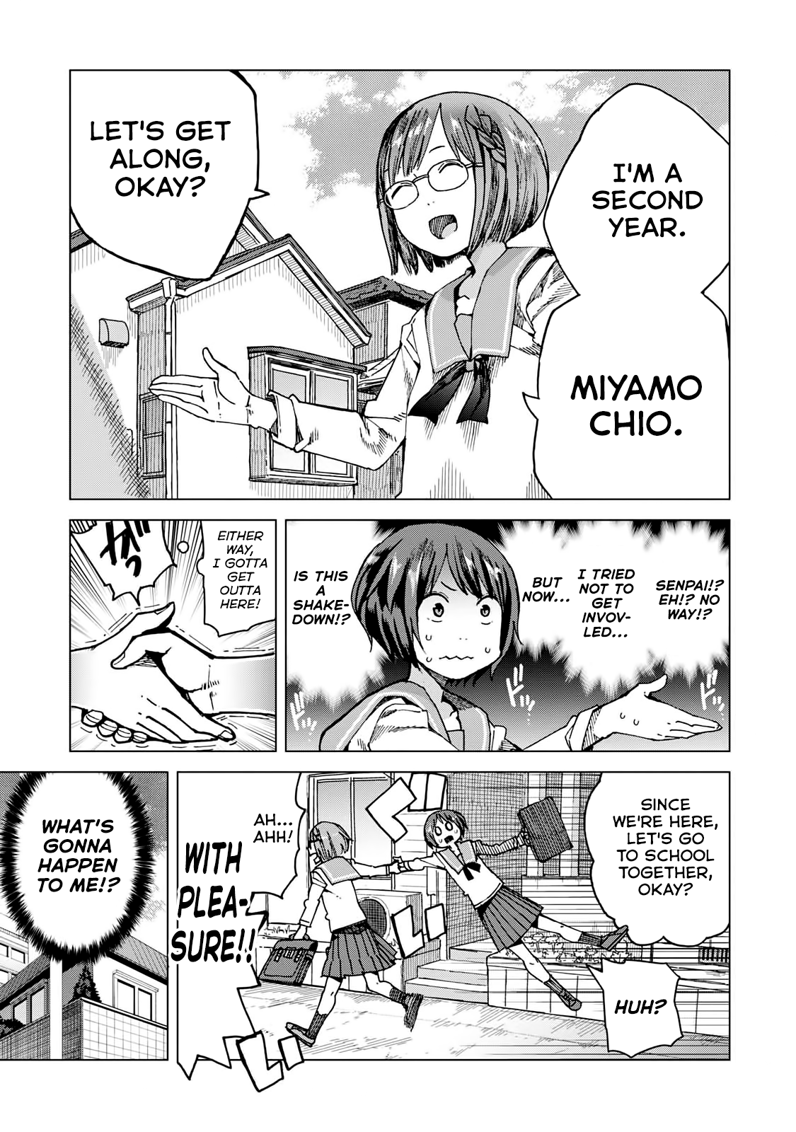 Chio-Chan No Tsuugakuro - Vol.9 Chapter 45.5: Well Then, Let S Go.