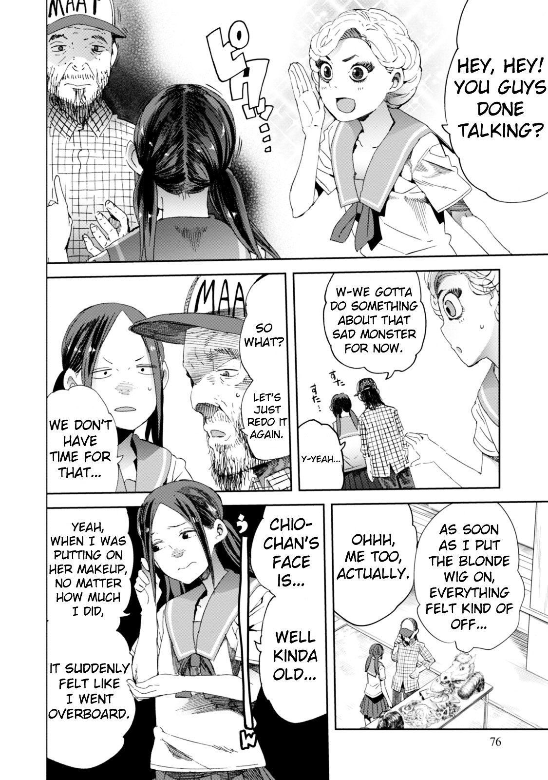 Chio-Chan No Tsuugakuro - Vol.4 Chapter 18 : Chio-Chan Changes Her Image