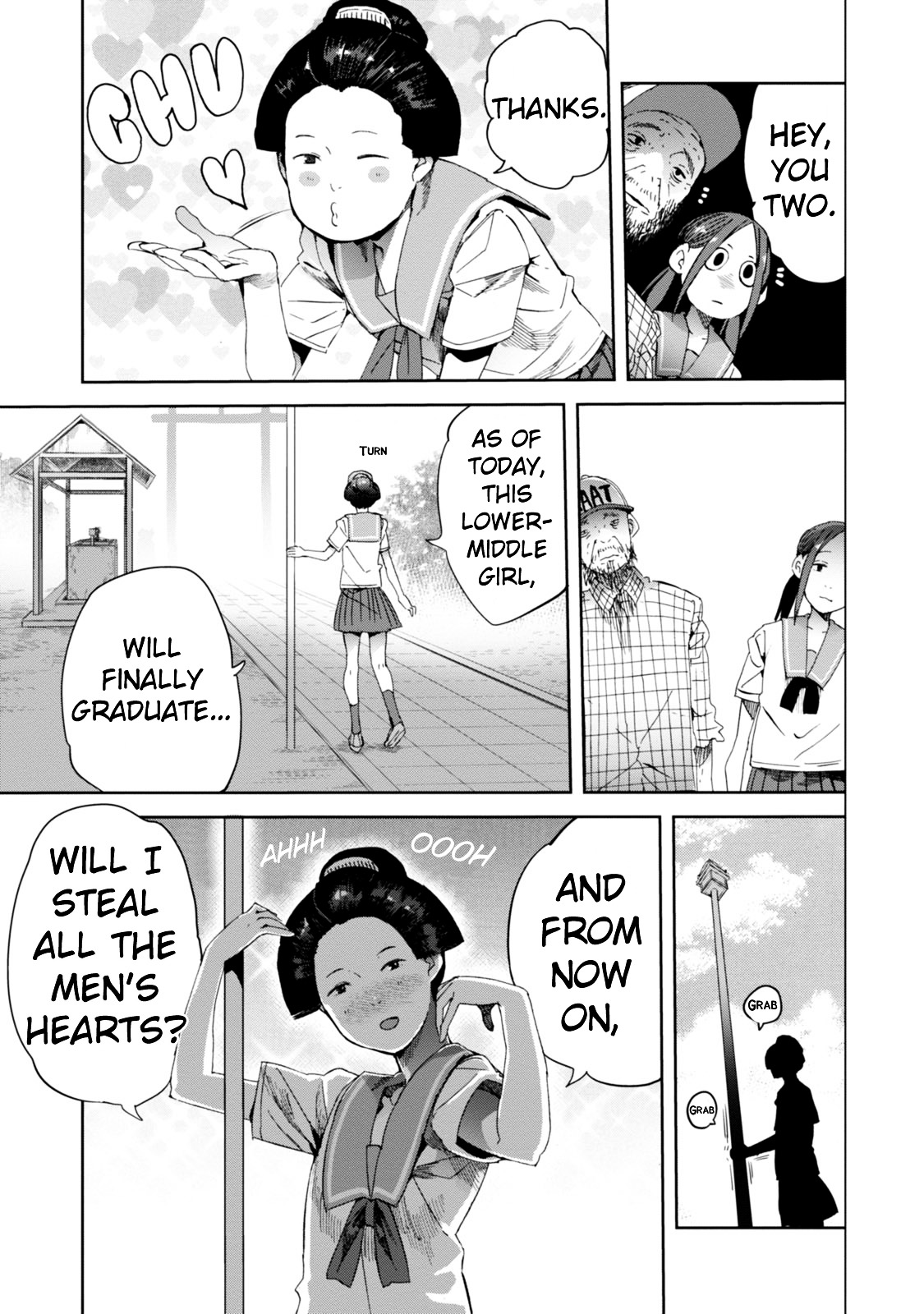 Chio-Chan No Tsuugakuro - Vol.4 Chapter 18 : Chio-Chan Changes Her Image