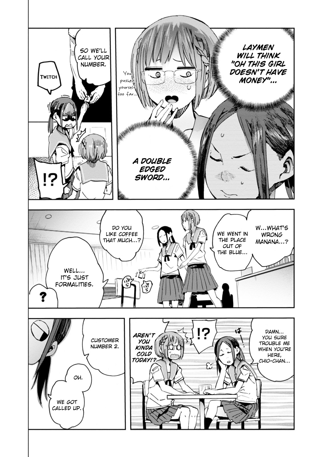 Chio-Chan No Tsuugakuro - Vol.5 Chapter 22 : Chio-Chan And The Third Thing