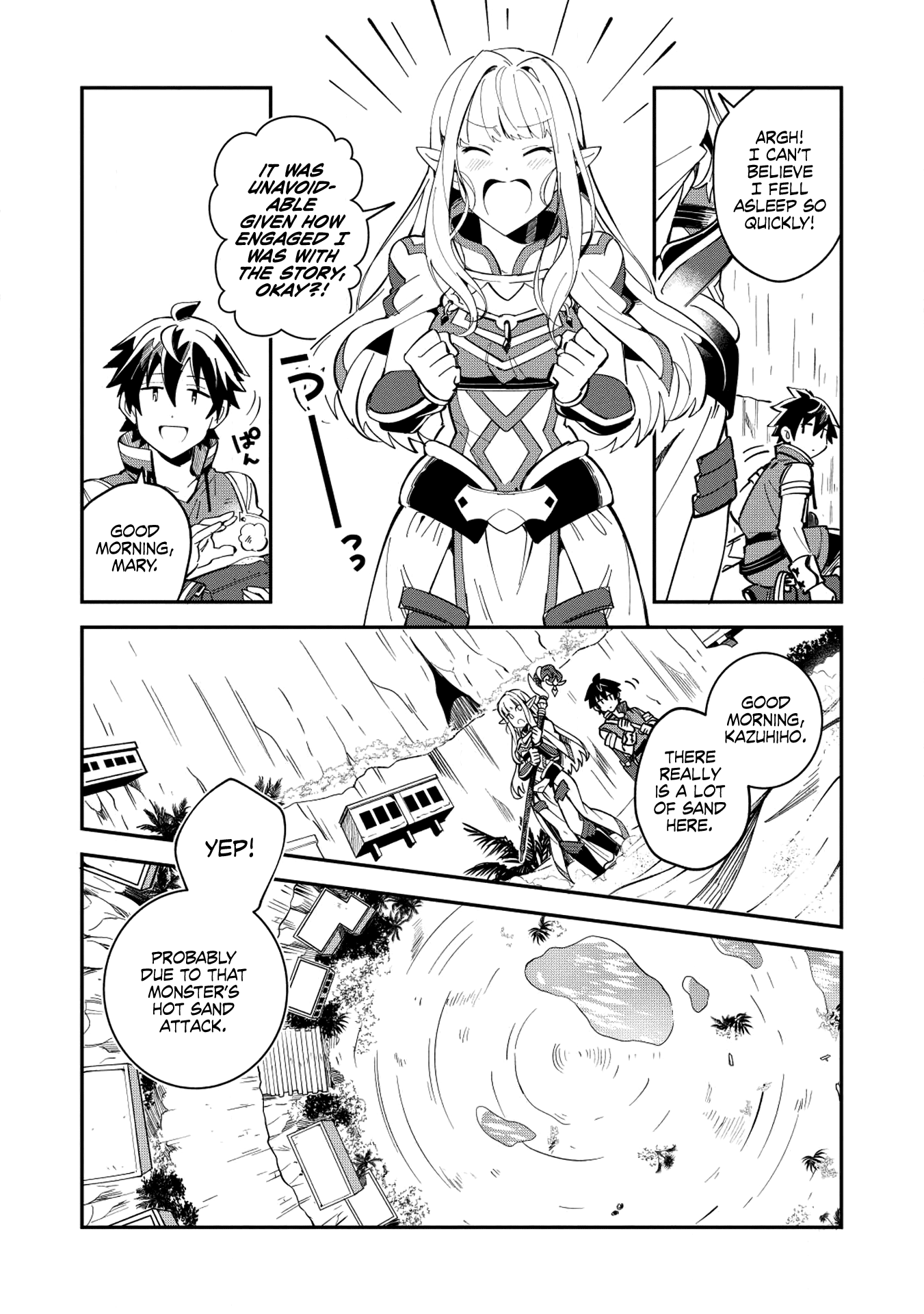 Welcome To Japan, Elf-San - Chapter 12: The Fight With The Bandits