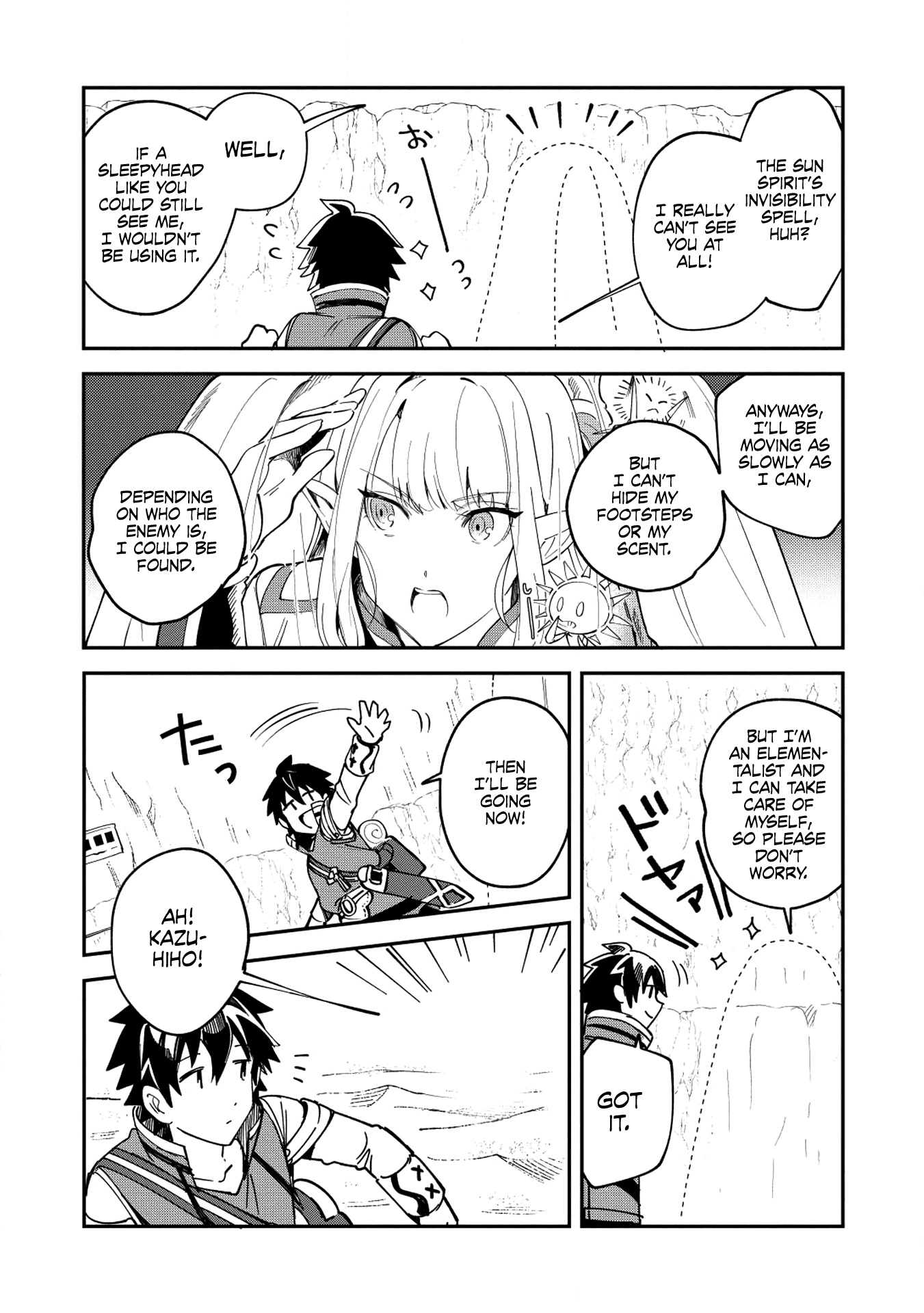 Welcome To Japan, Elf-San - Chapter 12: The Fight With The Bandits