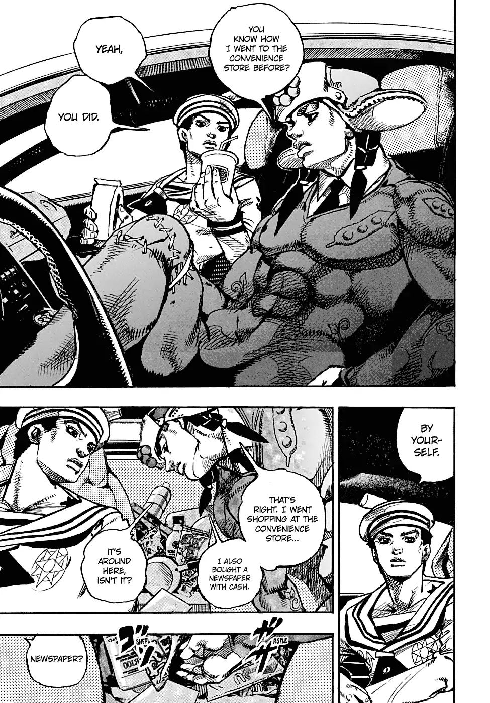 Jojo No Kimyou Na Bouken - Chapter 936: Dangerous Pursuit Part 1