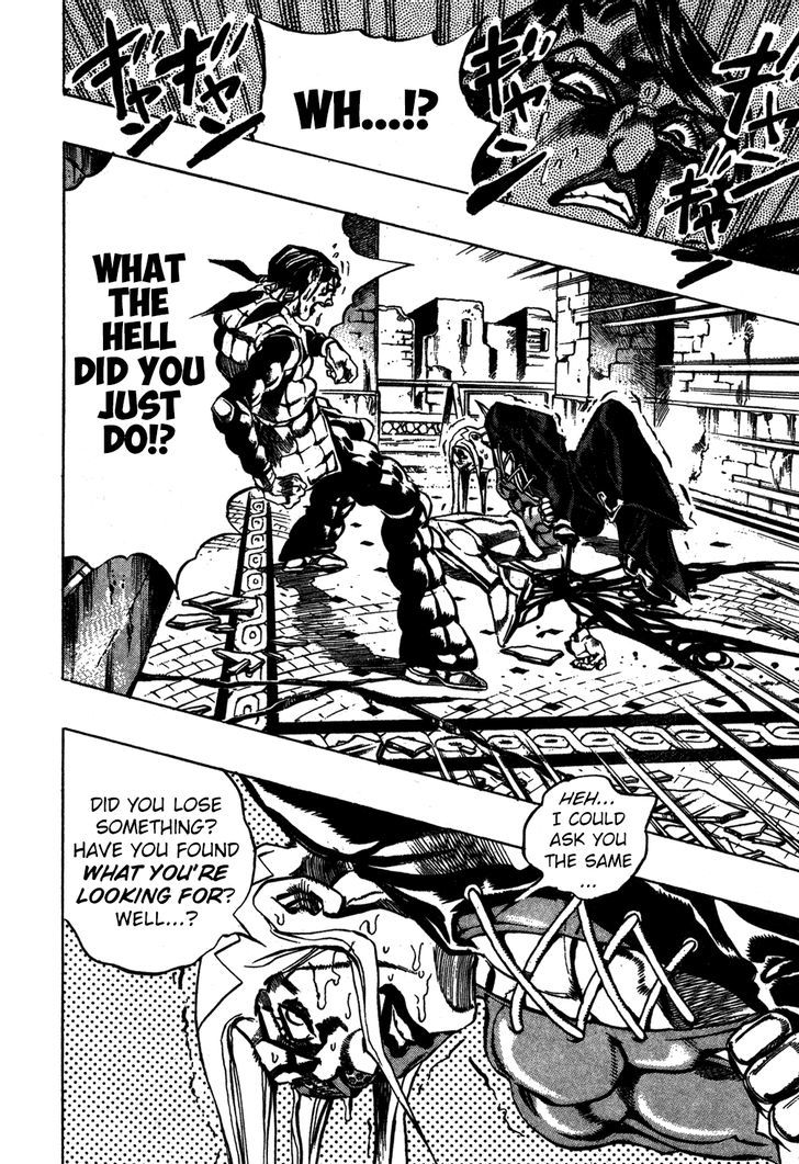 Jojo No Kimyou Na Bouken - Chapter 483 : Man In The Mirror And Purple Haze - Part 5