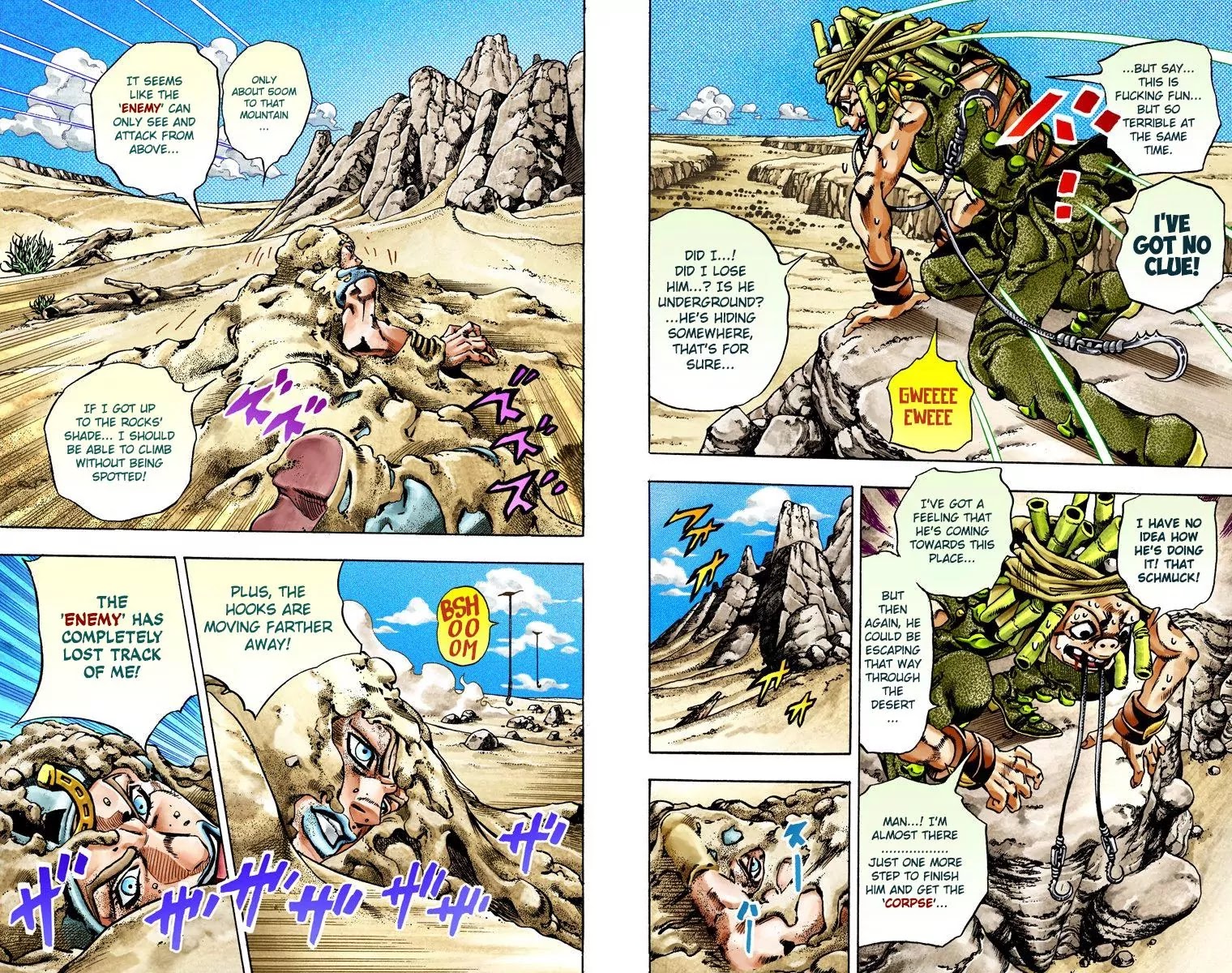 Jojo No Kimyou Na Bouken - Chapter 779: (Tusk) (3)