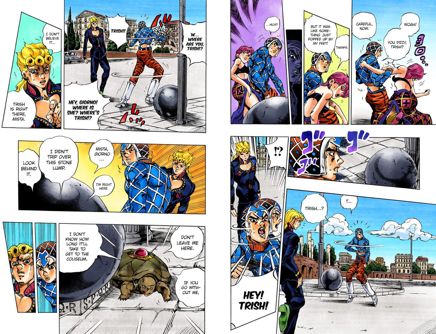 Jojo No Kimyou Na Bouken - Chapter 594 : Sleeping Slaves - Part 5 (Official Color Scans)