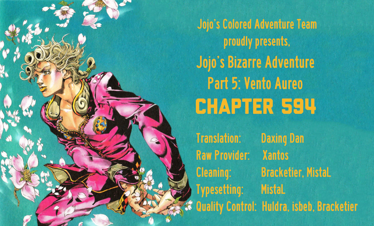 Jojo No Kimyou Na Bouken - Chapter 594 : Sleeping Slaves - Part 5 (Official Color Scans)