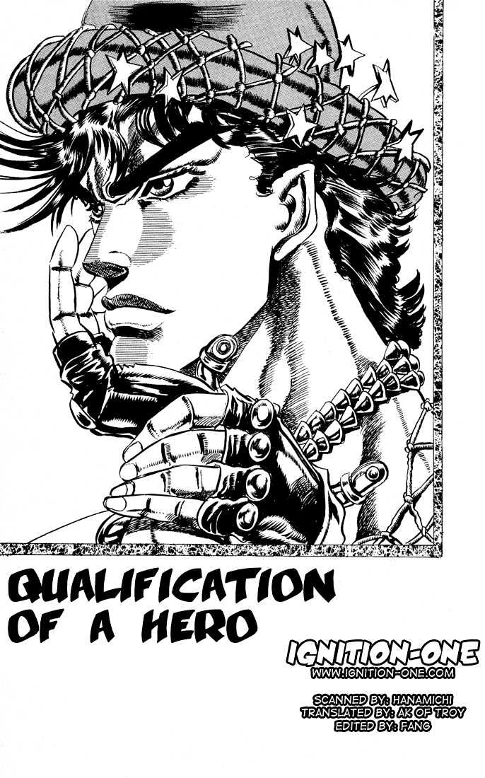 Jojo No Kimyou Na Bouken - Chapter 69 : Qualification Of A Hero