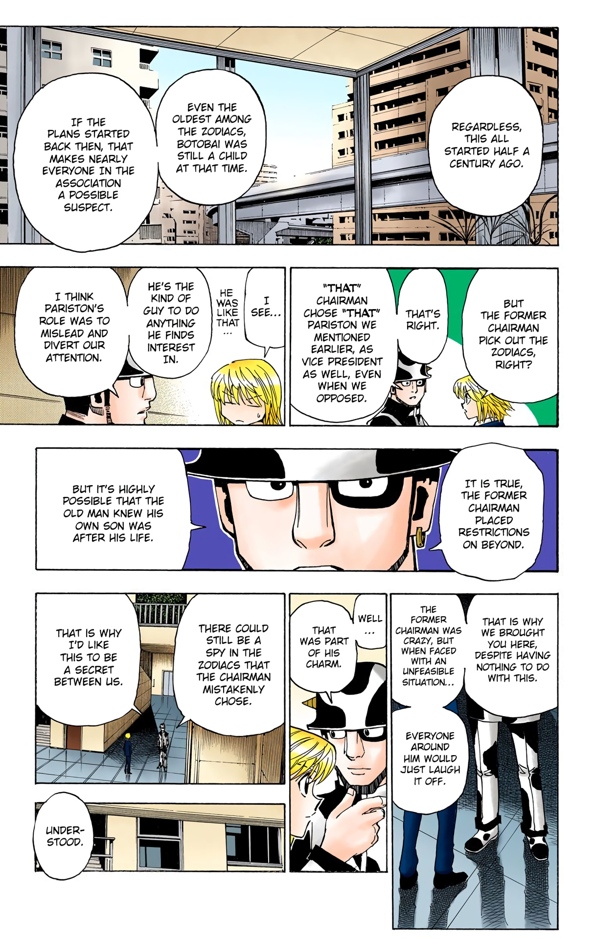 Hunter X Hunter Full Color - Vol.33 Chapter 346: Options